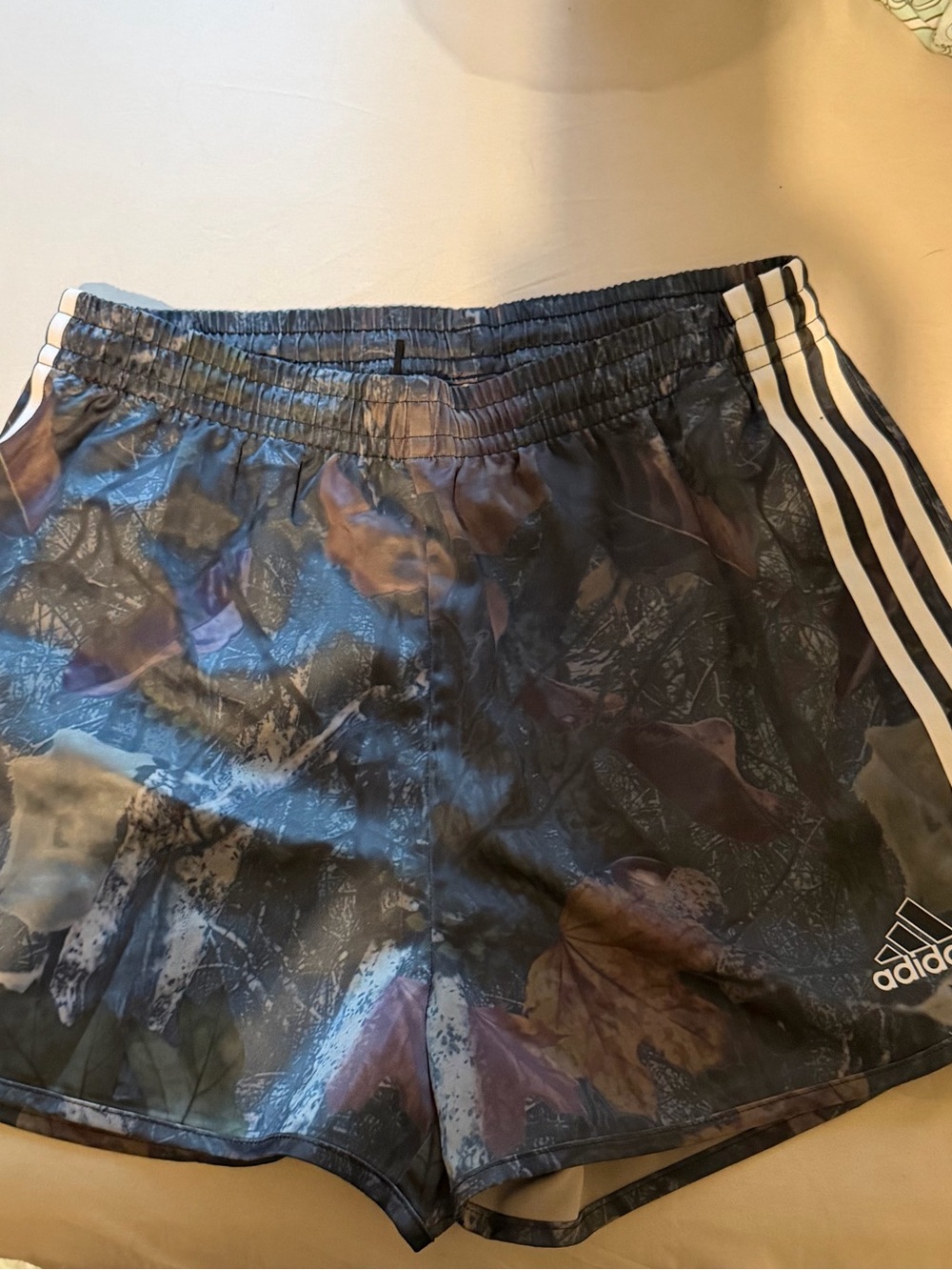 Adidas Camo Satin Shorts